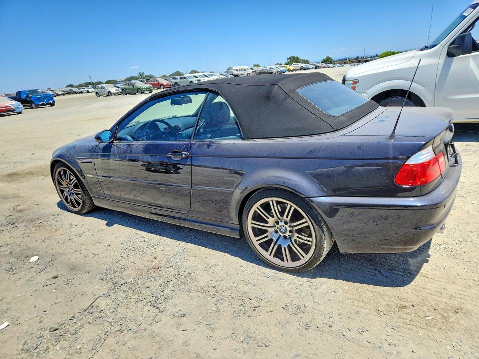 2006 BMW M3 VIN WBSBR93486PK10792 COPART salvage auction — WATER/FLOOD, Ca - Salvage Certificate, sold $7,800 on 2026-08-04 (photo 2)