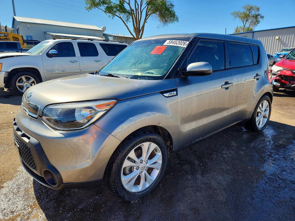 2015 Kia VIN KNDJP3A5XF7129214 COPART salvage auction — REAR END, Nm - Cert Of Title-Salvage, sold $425 on 2026-07-30 (photo 1)