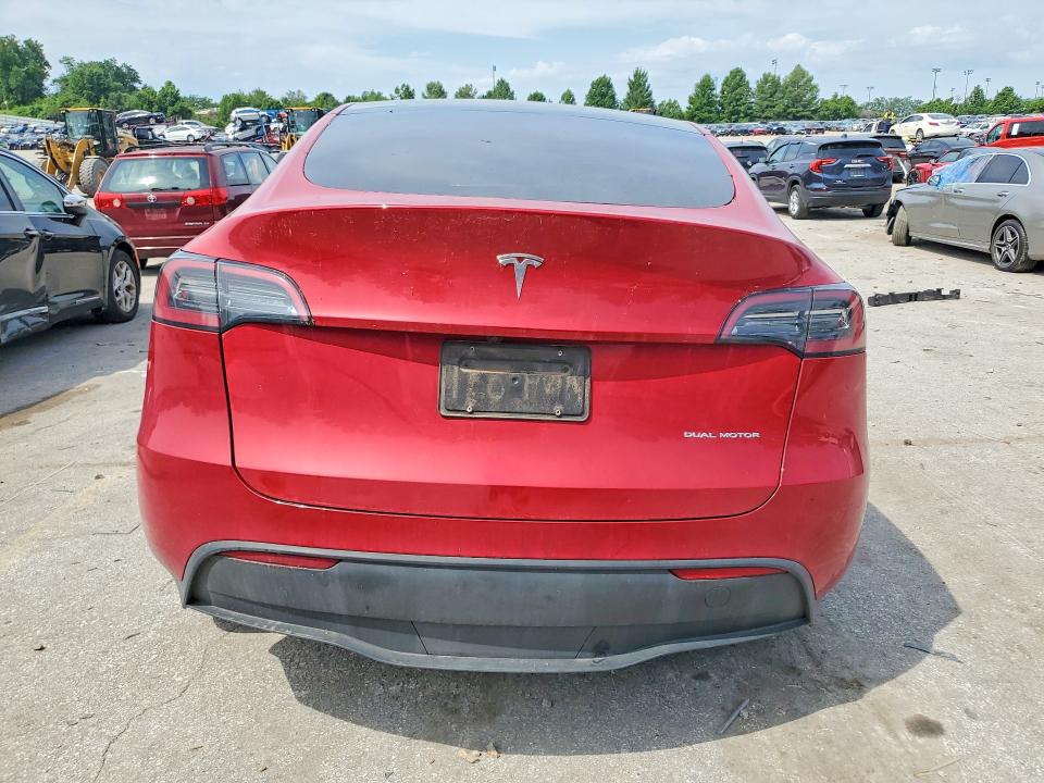 2023 Tesla Model y VIN 7SAYGDEE2PF847918 COPART salvage auction — FRONT END, Mo - Salvage Certificate Of Title, sold $10,200 on 2026-07-24 (photo 6)