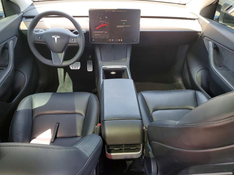 2022 Tesla Model y VIN 7SAYGDEF6NF491365 COPART salvage auction — REAR END, Ca - Salvage Certificate, sold $9,700 on 2026-07-16 (photo 8)