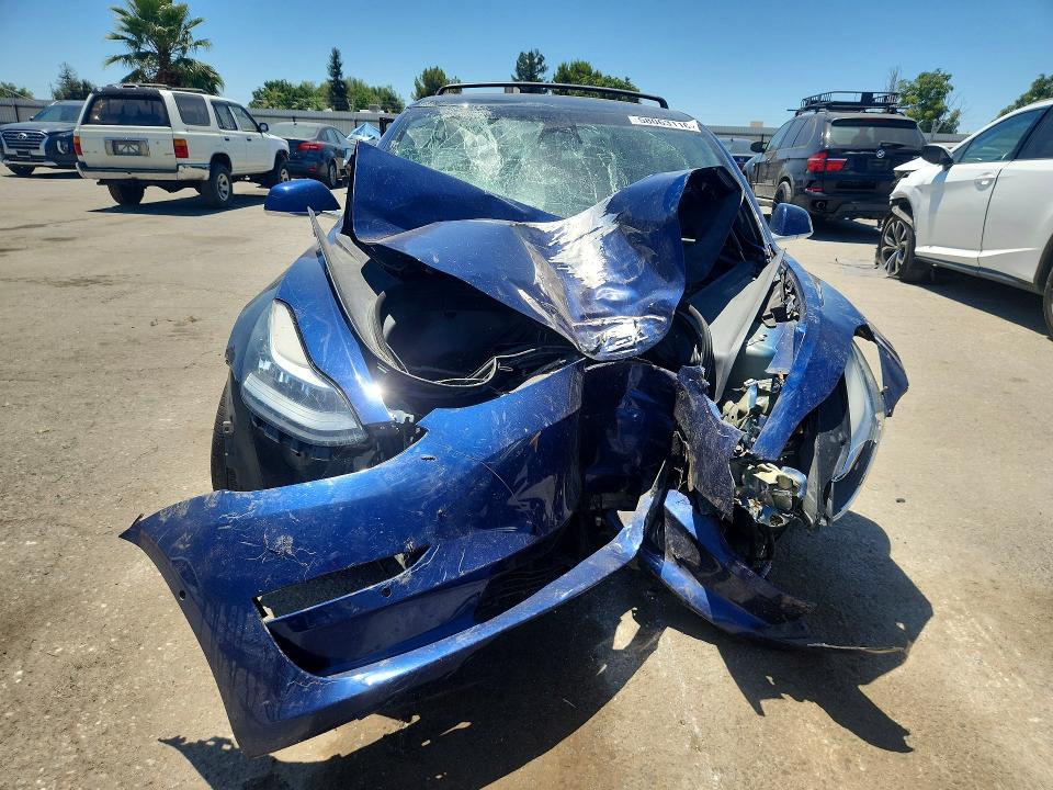 2019 Tesla VIN 5YJ3E1EA7KF311595 COPART salvage auction — FRONT END, Ca - Non-Repairable Vehicle Cert, sold $2,550 on 2026-07-31 (photo 5)