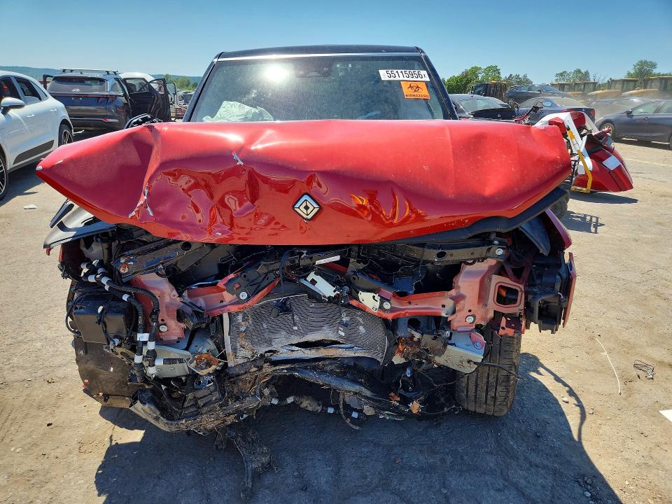2024 Rivian VIN 7PDSGABA5RN033875 COPART salvage auction — ROLLOVER, Pa - Certificate Of Salvage, sold $5,400 on 2026-07-07 (photo 5)