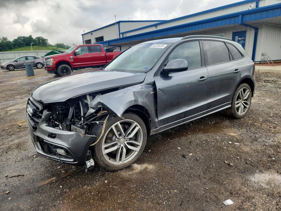2016 Audi Sq5 VIN WA1CCAFP8GA034247 COPART salvage auction — FRONT END, Wi - Junked Vehicle Bill Of Sale, sold $925 on 2026-07-28 (photo 1)