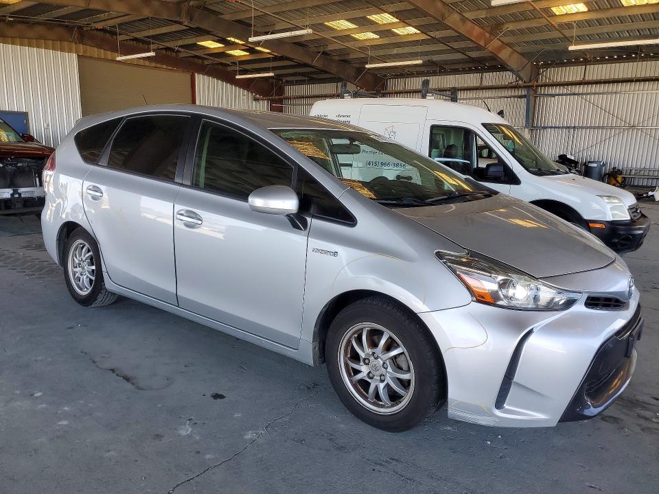 2017 Toyota Prius v VIN JTDZN3EU0HJ070285 COPART salvage auction — SIDE, Ca - Salvage Certificate, sold $2,600 on 2026-07-09 (photo 4)
