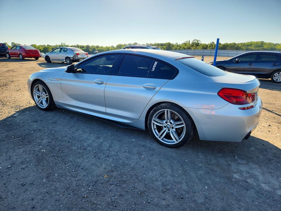 2016 BMW 6er VIN WBA6D2C54GGT66074 COPART salvage auction — FRONT END, Va - Cert Of Title - Salvage, sold $4,200 on 2026-08-12 (photo 2)