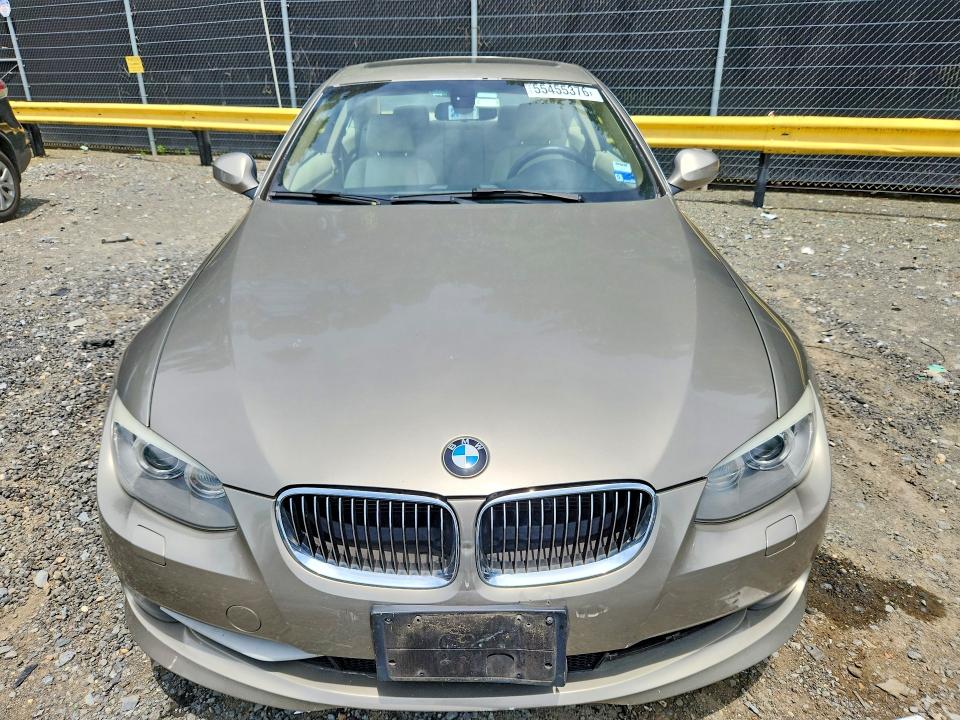2011 BMW 3er VIN WBAKF5C59BE656079 COPART salvage auction — MINOR DENT/SCRATCHES, Md - Cert Of Salvage > 75% Damage, sold $850 on 2026-07-24 (photo 5)