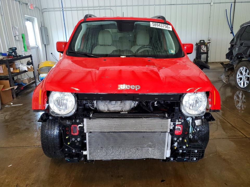 2018 Jeep VIN ZACCJBBB7JPG91124 COPART salvage auction — FRONT END, Pa - Certificate Of Salvage, sold $950 on 2026-08-05 (photo 5)