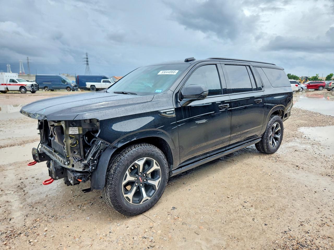 2026 GMC Yukon XL VIN 1GKS2HK86TR131300 COPART salvage auction — Front End, TX - SALVAGE VEHICLE TITLE, sold $41,000 on 2026-08-11 (photo 1)