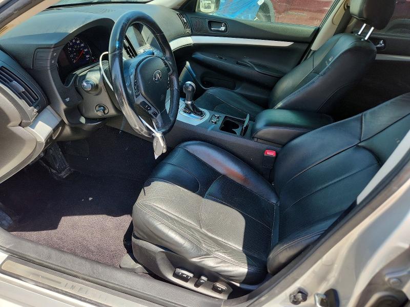 2009 Infiniti G37 VIN JNKCV61FX9M052972 COPART salvage auction — FRONT END, Ut - Salvage Certificate, sold $700 on 2026-07-24 (photo 7)