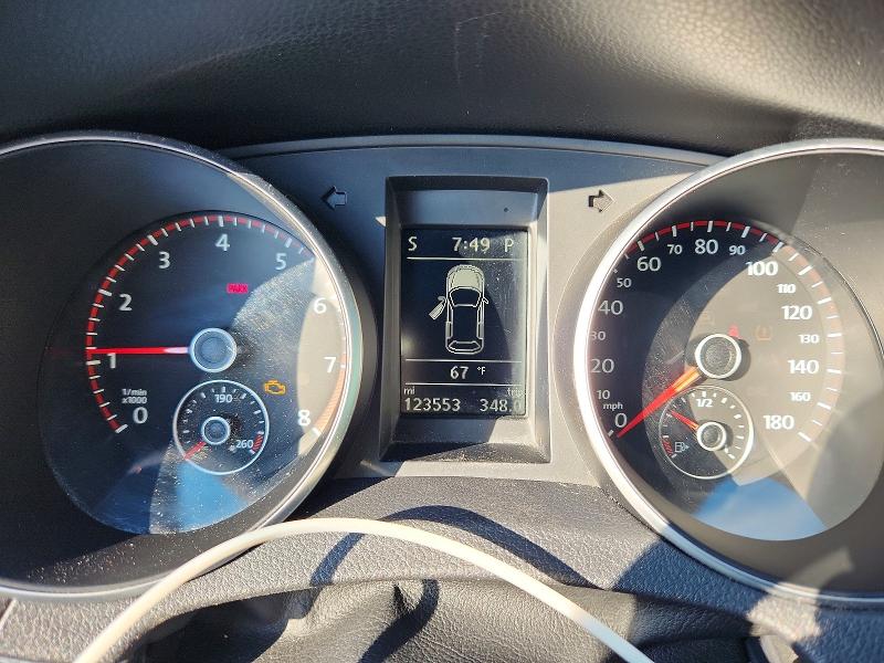 2013 Volkswagen Gti VIN WVWHV7AJ2DW140011 COPART salvage auction — HAIL, Co - Certificate Of Title, sold $4,000 on 2026-07-29 (photo 9)