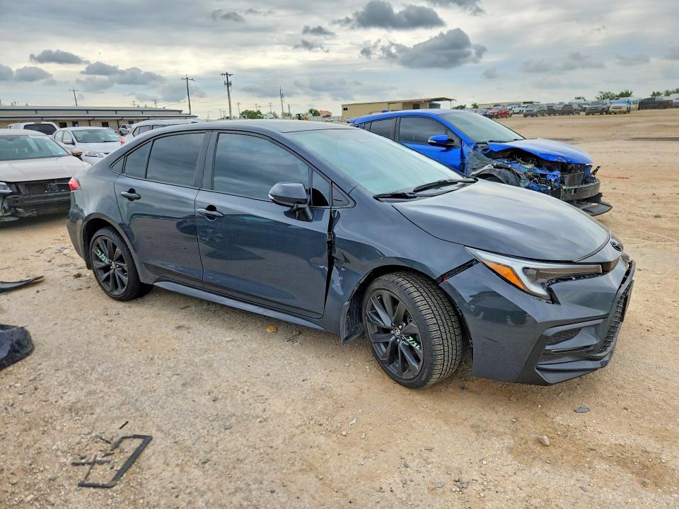 2024 Toyota Corolla VIN 5YFS4MCE7RP209413 COPART salvage auction — FRONT END, TX - SALVAGE VEHICLE TITLE, sold $40 on 2026-07-30 (photo 4)