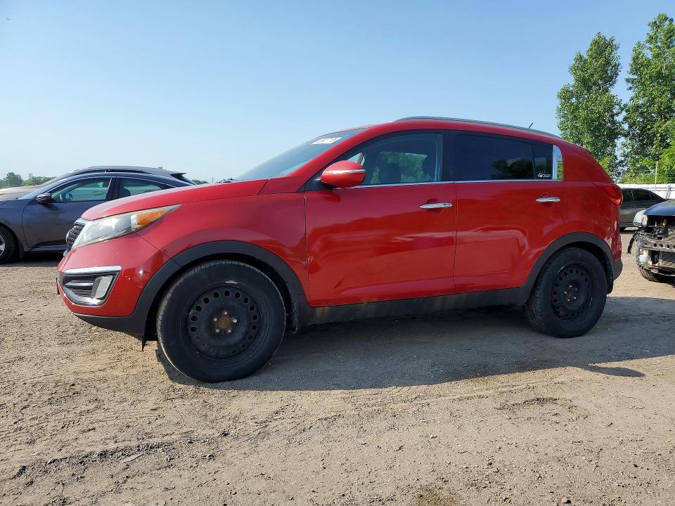 2014 Kia Sportage VIN KNDPC3AC0E7593051 COPART salvage auction — MINOR DENT/SCRATCHES, On - Permit No Brand - Unfit, sold $2,100 on 2026-07-21 (photo 1)