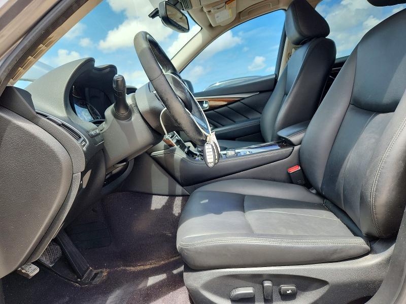 2019 Infiniti Q50 VIN JN1EV7AP6KM519323 COPART salvage auction — WATER/FLOOD, Fl - Cert Of Title-Slvg Rebld Flood, sold $2,250 on 2026-07-16 (photo 7)