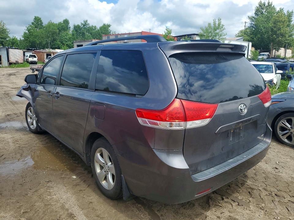 2013 Toyota Sienna VIN 5TDKK3DC8DS355882 COPART salvage auction — FRONT END, ON - PERMIT SALVAGE, sold $2,400 on 2026-07-14 (photo 2)