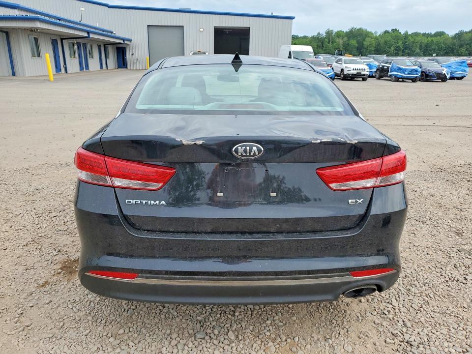 2016 Kia Optima VIN 5XXGU4L36GG067646 COPART salvage auction — FRONT END, Ny - Mv-907A Salvage Certificate, sold $1,200 on 2026-07-06 (photo 6)