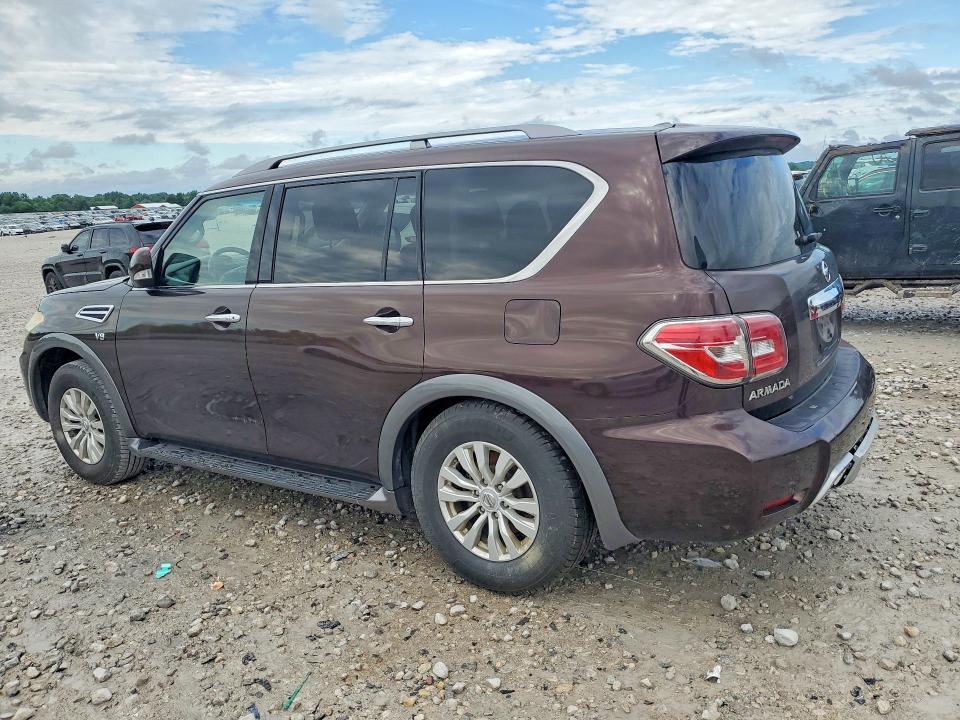 2018 Nissan Armada VIN JN8AY2NC8J9552083 COPART salvage auction — NORMAL WEAR, Mi - Certificate Of Title, sold $4,750 on 2026-07-16 (photo 2)