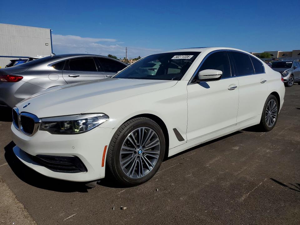 2018 BMW 5er VIN WBAJA5C59JWA36564 COPART salvage auction — MINOR DENT/SCRATCHES, Nv - Certificate Of Title (P), sold $10,100 on 2026-07-27 (photo 1)