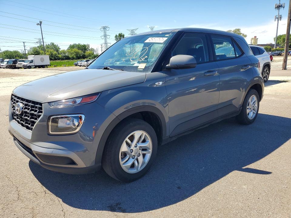 2021 Hyundai Venue VIN KMHRB8A32MU069596 COPART salvage auction — MINOR DENT/SCRATCHES, Il - Certificate Of Title, sold $4,450 on 2026-07-02 (photo 1)