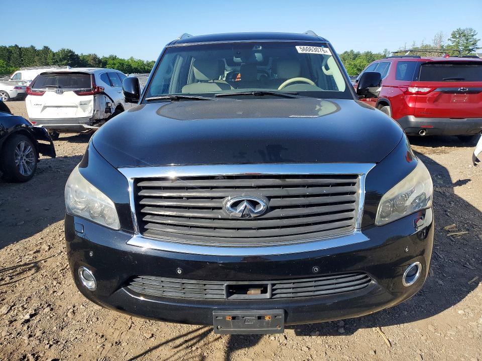 2014 Infiniti Qx80 VIN JN8AZ2NC9E9350937 COPART salvage auction — MINOR DENT/SCRATCHES, Md - Certificate Of Title, sold $3,450 on 2026-07-27 (photo 5)