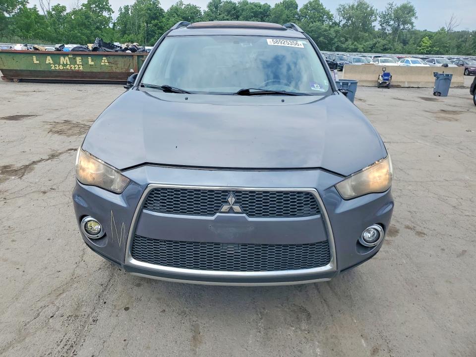 2012 Mitsubishi Outlander VIN JA4JT3AW4CU000445 COPART salvage auction — VANDALISM, Ny - Mv-907A Salvage Certificate, sold $450 on 2026-07-09 (photo 5)