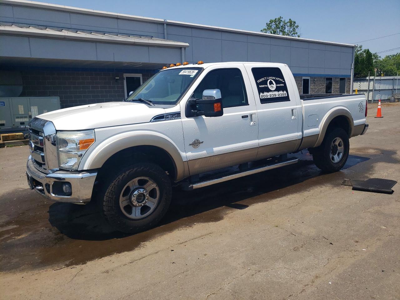 2011 Ford F350 VIN 1FT8W3BT2BEC49738 — COPART salvage auction photo