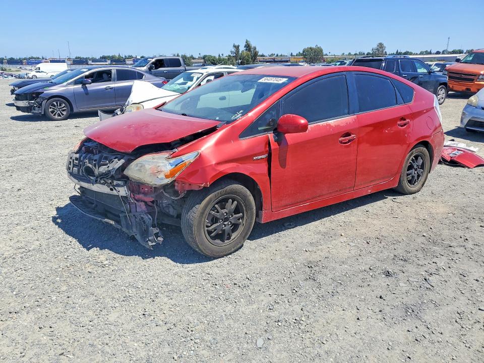 2011 Toyota Prius VIN JTDKN3DU5B1342825 COPART salvage auction — FRONT END, CA - SALVAGE CERTIFICATE, sold $850 on 2026-07-09 (photo 1)