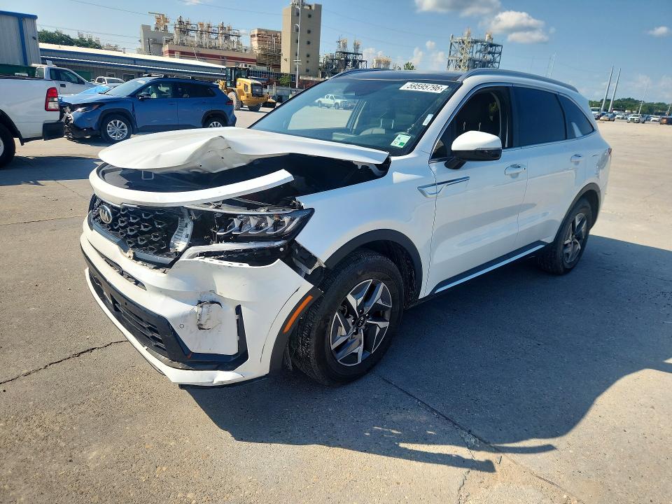 2021 Kia Sorento VIN KNDRH4LG4M5045614 — COPART salvage auction photo