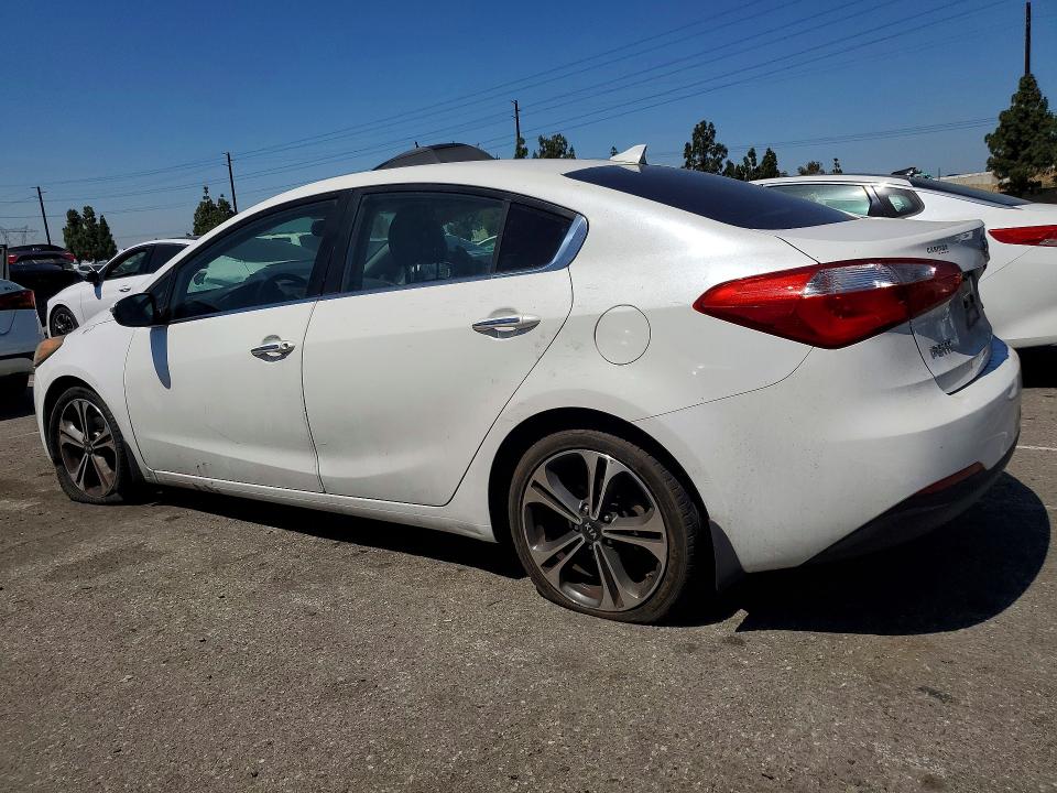 2014 Kia VIN KNAFZ4A86E5084635 COPART salvage auction — FRONT END, Ca - Salvage Certificate, sold $150 on 2026-07-28 (photo 2)