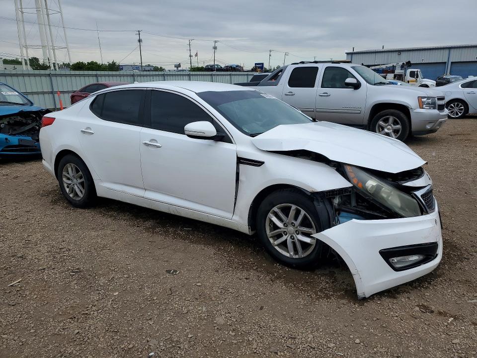 2013 Kia VIN KNAGM4A76D5302291 COPART salvage auction — FRONT END, Il - Salvage Certificate, sold $425 on 2026-07-17 (photo 4)