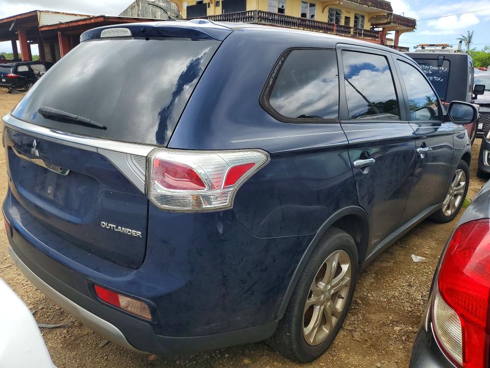 2015 Mitsubishi Outlander VIN JA4AD3A33FZ000821 COPART salvage auction — FRONT END, Hi - Certificate Of Salvage, sold $1 on 2026-08-24 (photo 3)