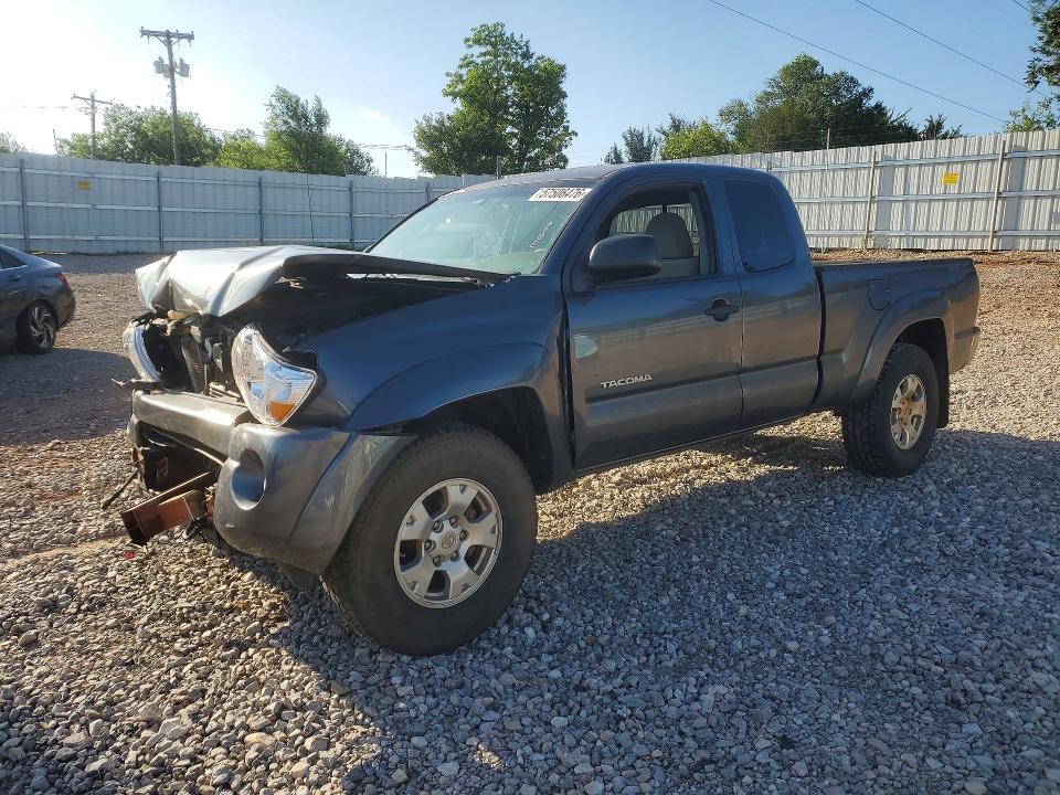 2010 Toyota Tacoma VIN 5TETU4GN8AZ687062 COPART salvage auction — FRONT END, OK - CERTIFICATE OF TITLE-JUNKED, sold $2,250 on 2026-07-21 (photo 1)