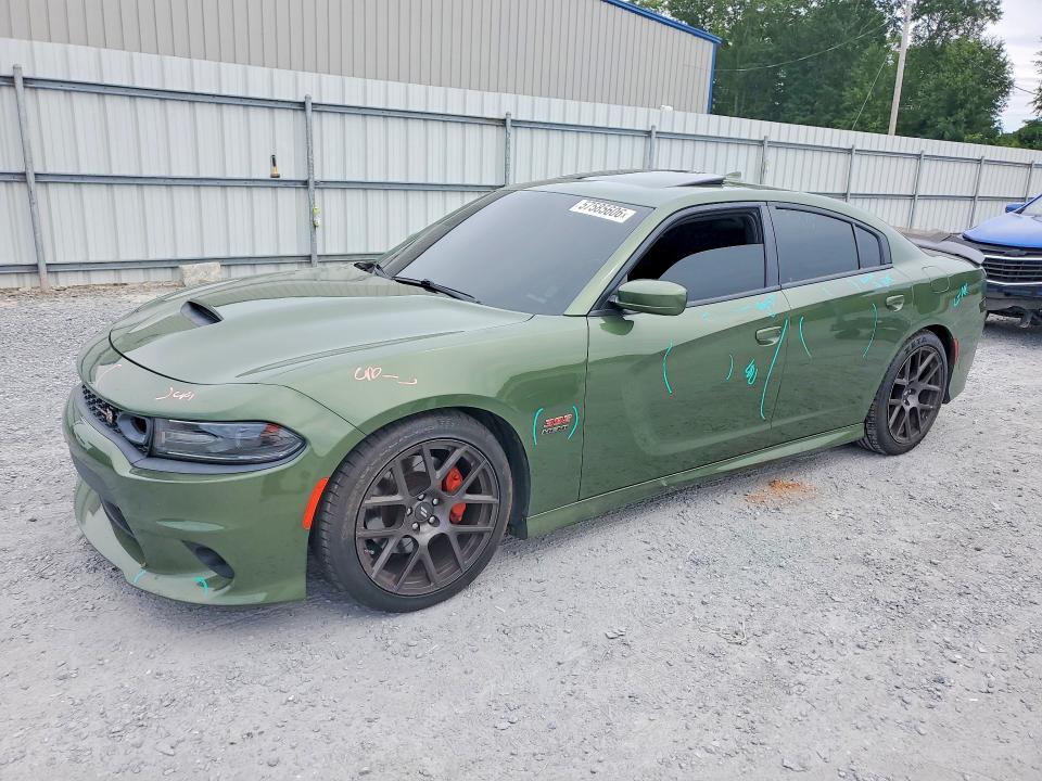 2019 Dodge Charger VIN 2C3CDXGJ2KH520065 COPART salvage auction — VANDALISM, Nc - Salvage Certificate Of Title, sold $10,100 on 2026-09-09 (photo 1)