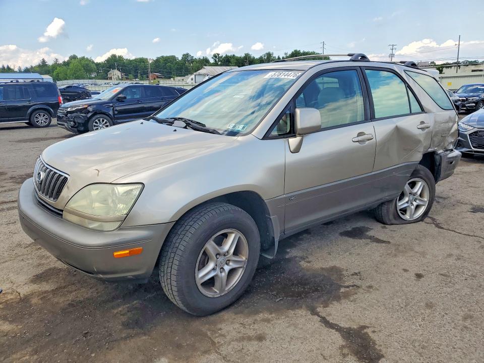 2001 Lexus Rx 300 VIN JTJHF10U410219097 COPART salvage auction — REAR END, PA - CERT OF SALV-R=RECONSTRUCTED, sold $400 on 2026-07-28 (photo 1)