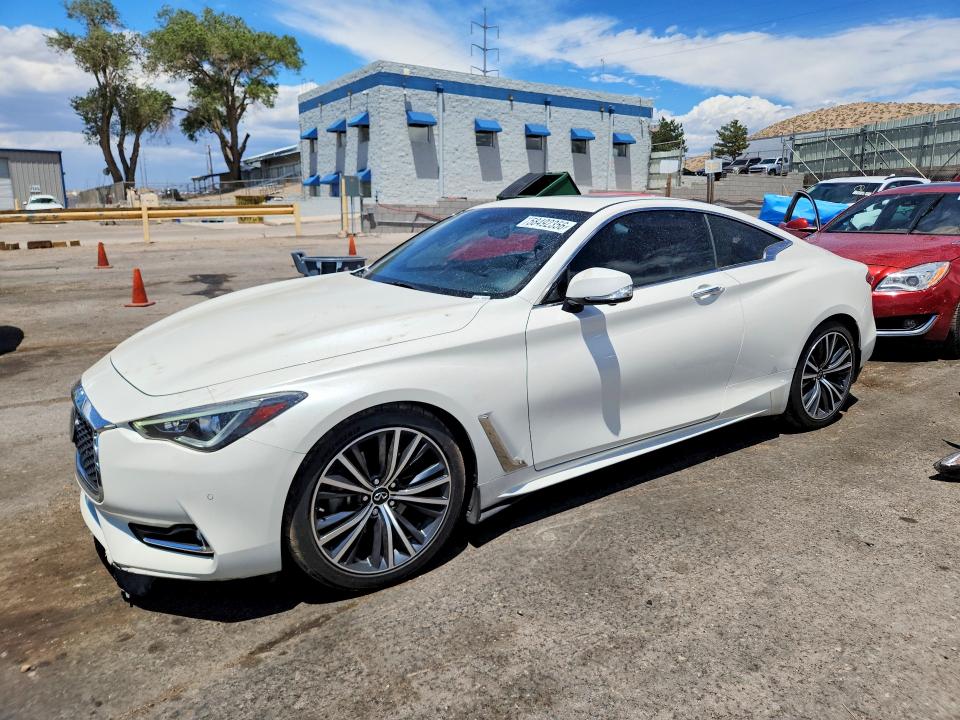 2021 Infiniti Q60 VIN JN1EV7KK5MM410230 COPART salvage auction — SIDE, Nm - Cert Of Title-Salvage, sold $5,100 on 2026-08-24 (photo 1)
