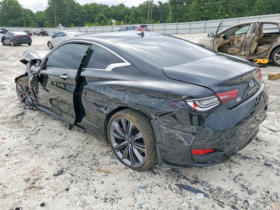 2022 Infiniti VIN JN1FV7LK3NM660277 COPART salvage auction — FRONT END, Salvage Title, sold $7,000 on 2026-08-17 (photo 2)