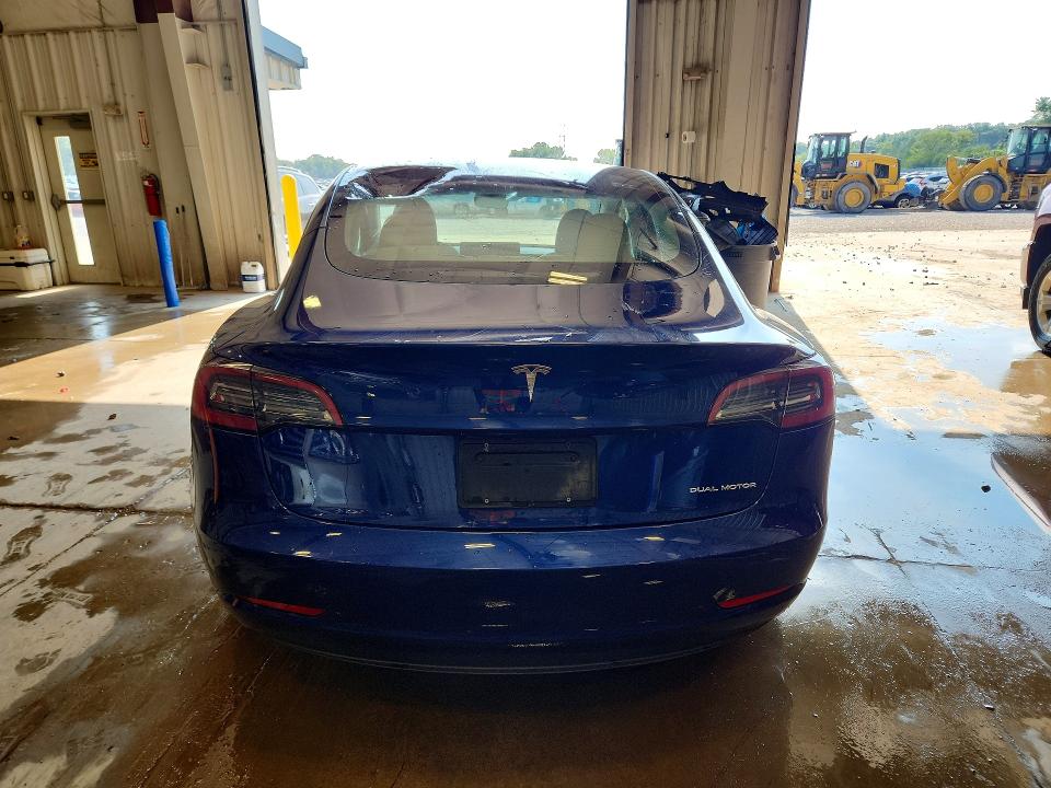 2023 Tesla Model 3 VIN 5YJ3E1EB8PF632030 COPART salvage auction — FRONT END, Wi - Cert Of Title-Salvage Vehicle, sold $6,900 on 2026-07-13 (photo 6)