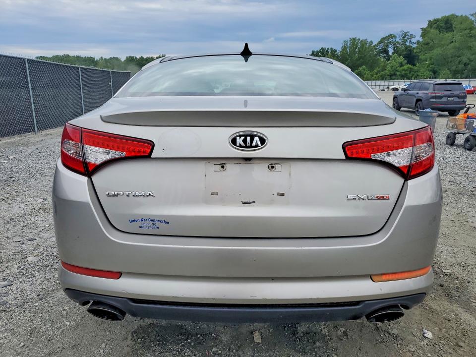 2012 Kia VIN 5XXGR4A63CG068603 COPART salvage auction — FRONT END, Sc - Cert Of Title-Salvage, sold $575 on 2026-07-20 (photo 6)