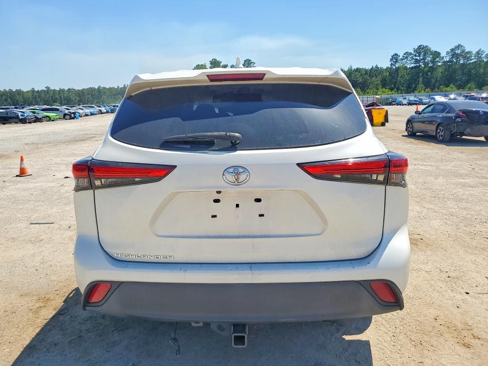 2021 Toyota VIN 5TDCZRAH4MS077520 COPART salvage auction — FRONT END, Sc - Cert Of Title-Salvage, sold $200 on 2026-07-27 (photo 6)