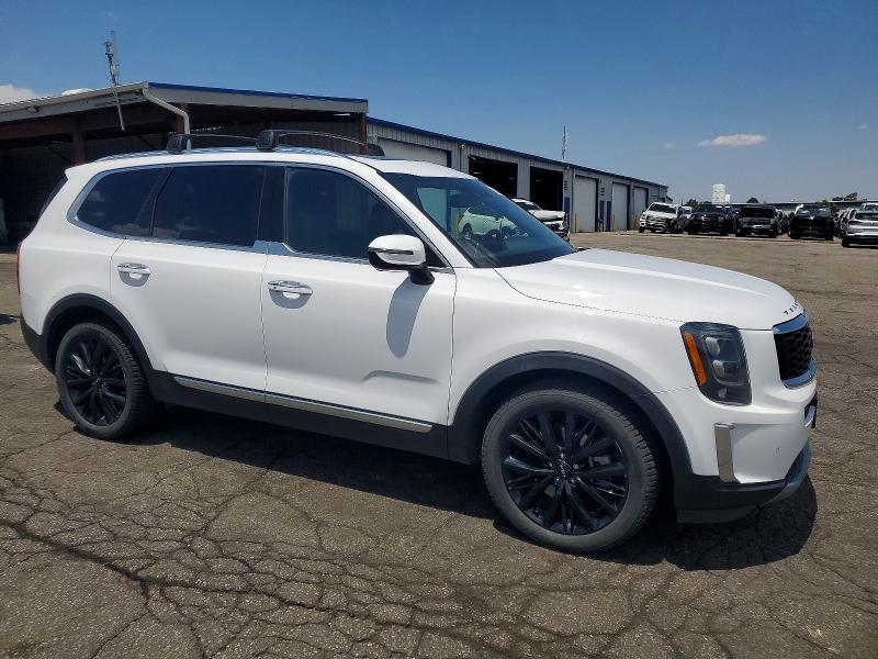 2022 Kia Telluride VIN 5XYP5DHC1NG216866 COPART salvage auction — HAIL, CO - CERTIFICATE OF TITLE (P), sold $3,350 on 2026-07-21 (photo 4)