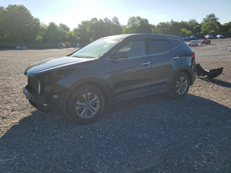 2016 Hyundai Santa fe VIN 5XYZT3LB0GG379101 COPART salvage auction — FRONT END, VA - CERT OF TITLE - SALVAGE, sold $2,450 on 2026-07-09 (photo 1)