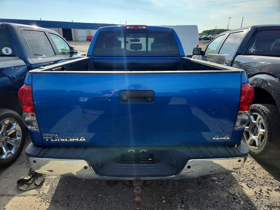 2007 Toyota Tundra VIN 5TFBV58107X024014 COPART salvage auction — FRONT END, Mi - Certificate Of Title, sold $3,150 on 2026-07-03 (photo 6)