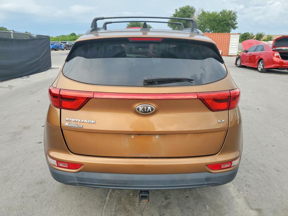 2018 Kia Sportage VIN KNDPN3AC4J7387896 COPART salvage auction — FRONT END, Fl - Cert Of Title Slvg Rebuildable, sold $2,450 on 2026-07-28 (photo 6)