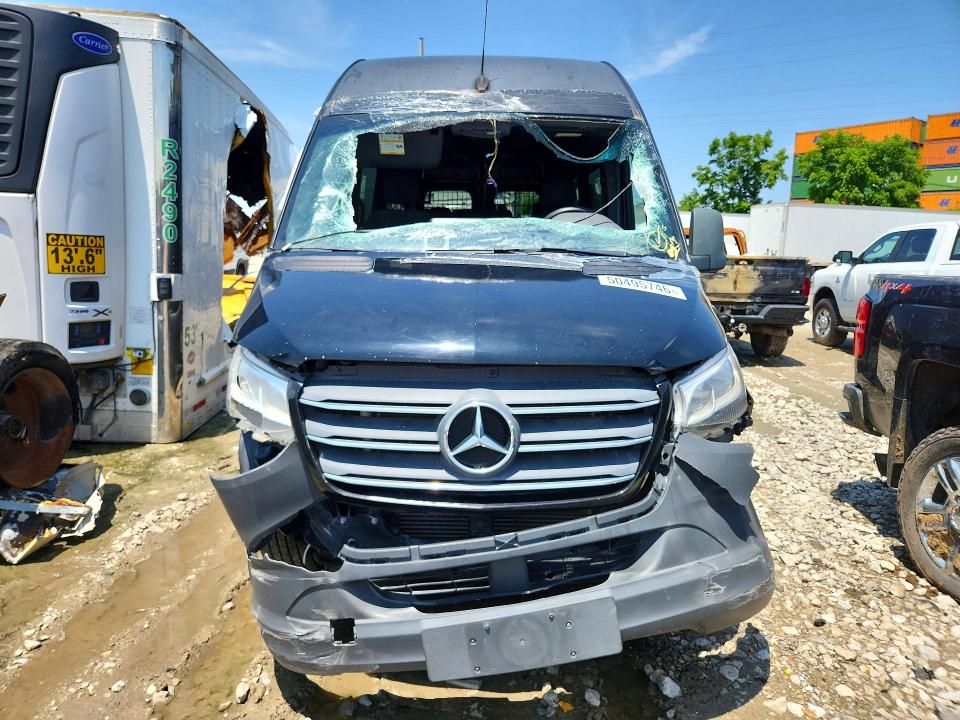 2019 Mercedes-benz Sprinter VIN WDZPF0CD9KP020883 COPART salvage auction — ROLLOVER, Oh - Cert Of Title-Salvage, sold $3,250 on 2026-07-11 (photo 5)