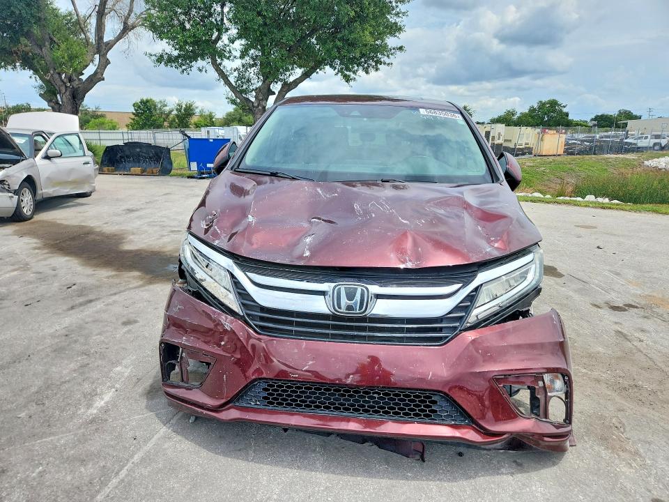 2019 Honda Odyssey VIN 5FNRL6H97KB059975 COPART salvage auction — FRONT END, Fl - Cert Of Title Slvg Rebuildable, sold $6,500 on 2026-07-02 (photo 5)