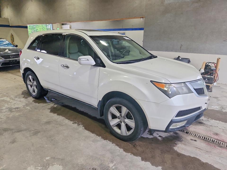 2010 Acura Mdx VIN 2HNYD2H25AH514233 COPART salvage auction — MECHANICAL, Va - Certificate Of Title, sold $525 on 2026-07-10 (photo 4)