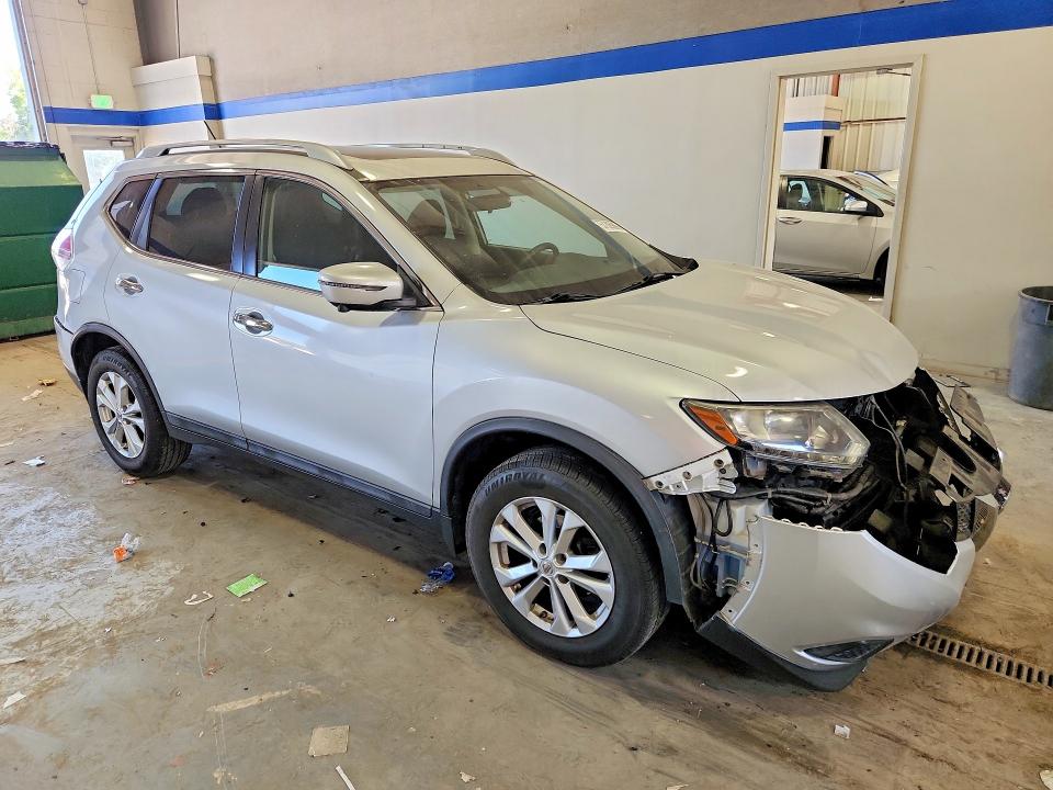 2016 Nissan Rogue VIN 5N1AT2MV6GC795251 COPART salvage auction — FRONT END, Va - Cert Of Title - Salvage, sold $1,150 on 2026-07-02 (photo 4)