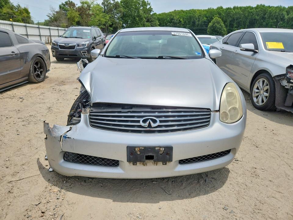 2007 Infiniti G35 VIN JNKCV54E37M906839 COPART salvage auction — FRONT END, VA - CERT OF TITLE - SALVAGE, sold $400 on 2026-07-28 (photo 5)