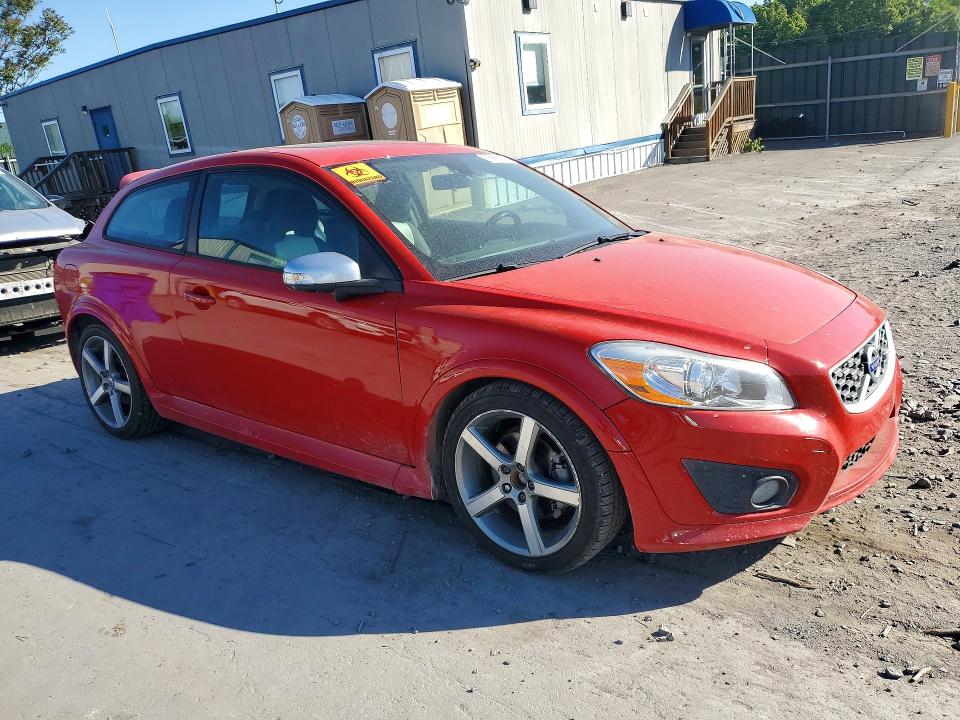 2011 Volvo C30 VIN YV1672MK9B2244258 COPART salvage auction — REAR END, PA - CERT OF SALV-R=RECONSTRUCTED, sold $1,350 on 2026-07-22 (photo 4)