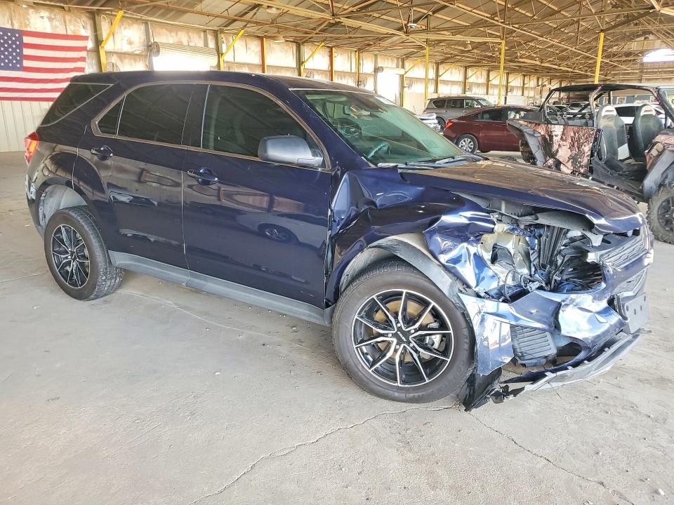 2017 Chevrolet Equinox VIN 2GNFLEEK9H6326821 COPART salvage auction — FRONT END, AZ - CERTIFICATE OF TITLE, sold $1,500 on 2026-07-06 (photo 4)
