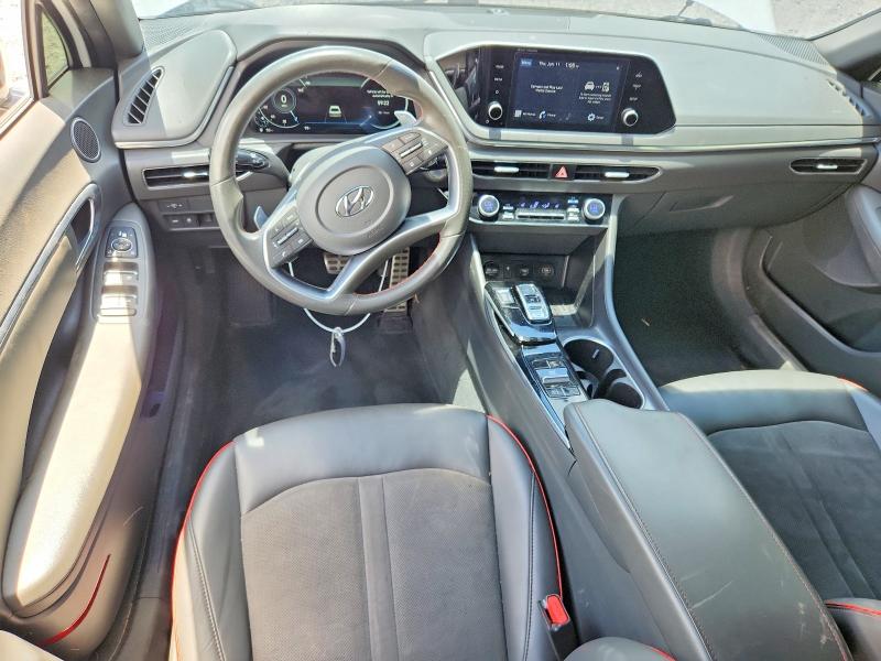 2021 Hyundai Sonata VIN 5NPEJ4J2XMH120293 COPART salvage auction — FRONT END, Ga - Cert Of Title-Salvage, sold $1,600 on 2026-07-28 (photo 8)